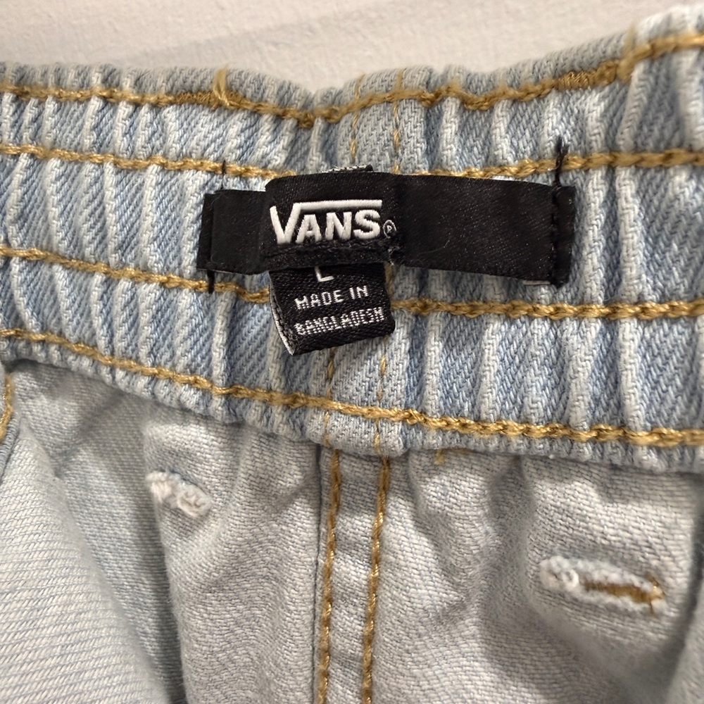 Vans | Sidewalk Denim Maxi Skirt | Blue | Size L - Picture 4 of 4
